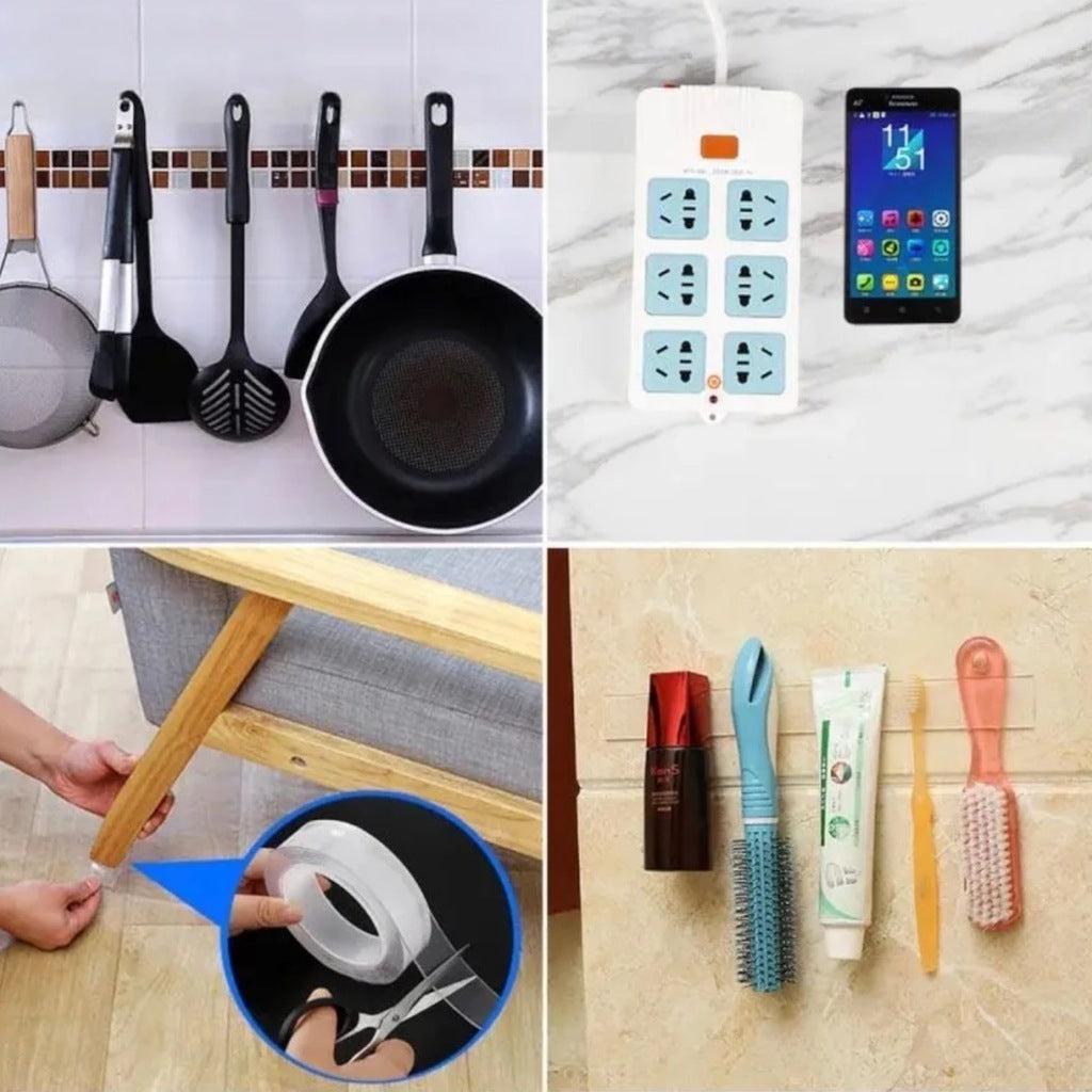 Cinta Adhesiva Nano 3M Doble Cara