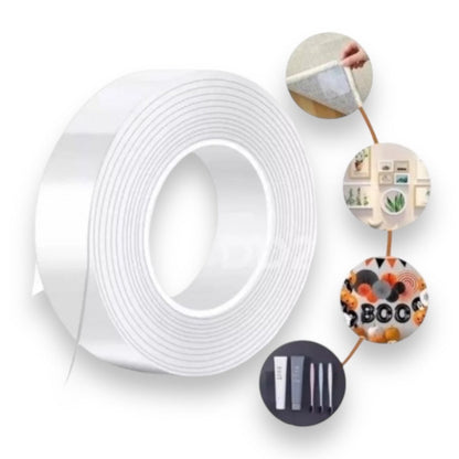 Cinta Adhesiva Nano 3M Doble Cara